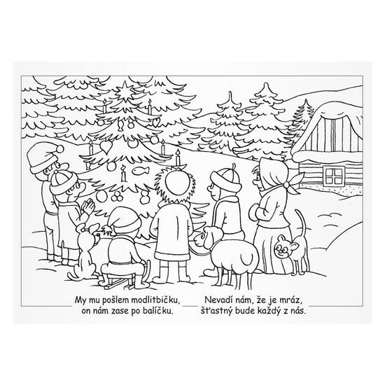 omalovánky Vánoce 5300299