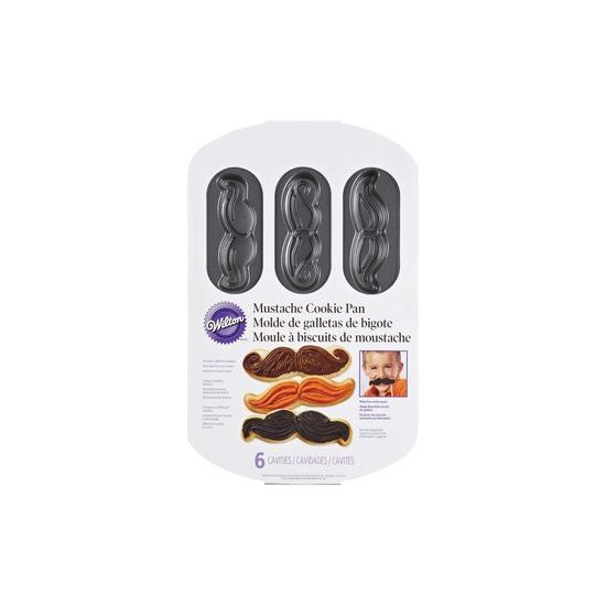 Mustache Cookie Pan | Wilton