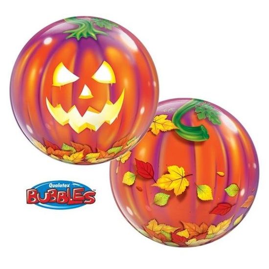Balloon Bubble Jack O' Lantern - Halloween 56 cm
