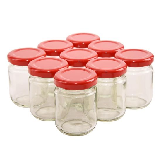 Preserving Jars with Lids 0.06 L, Set of 9