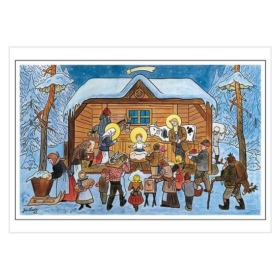 vianočné pohľadnice Josef Lada (50) 1170111