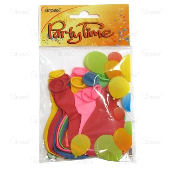 Pastelové balónky 15 ks v balení, 23 cm