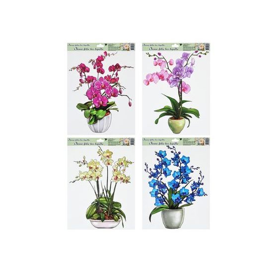 Okenní fólie 887 orchideje 42x30cm