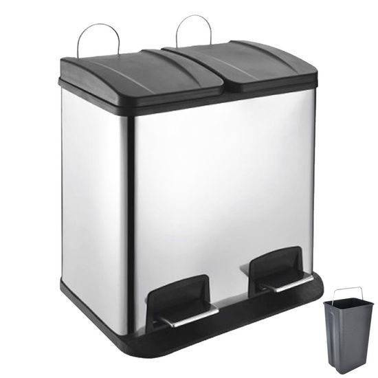 Sorted waste bins, DUO