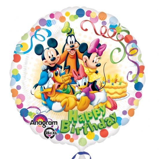 Mickey a přátelé foliový balónek 45cm Amscan