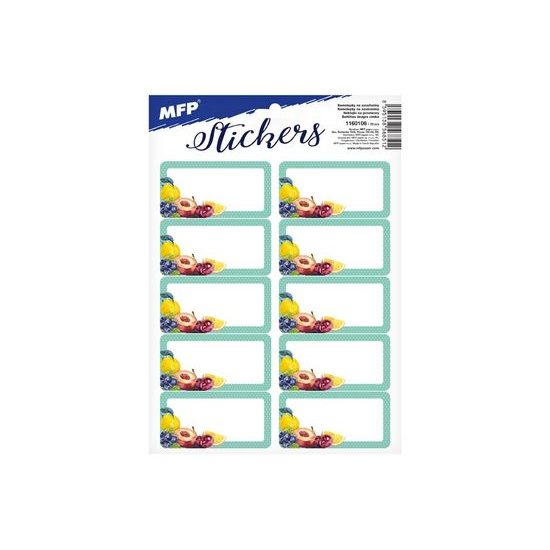 samolepky na zavařeniny 16,2x23cm 1160106