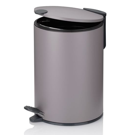 Koš kosmetický - šedá mat - 3 l