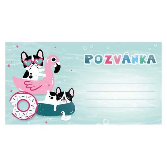 pozvánka P019 (10ks) (190x100mm) 1240861