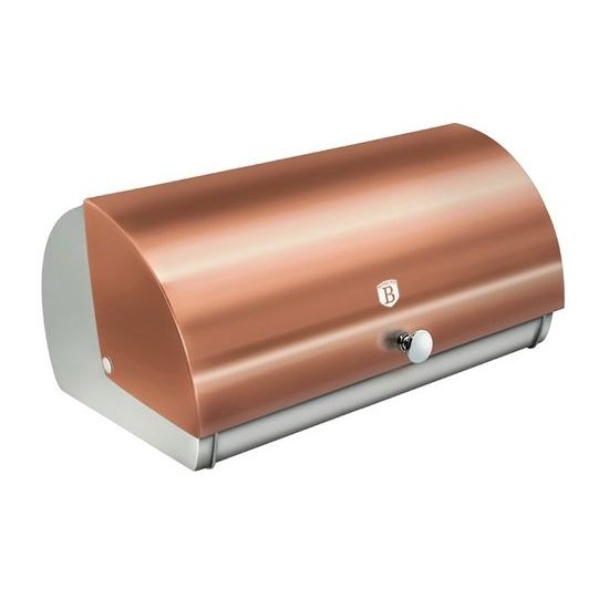 Chlebník z nerezovej ocele Rosegold Metallic Line