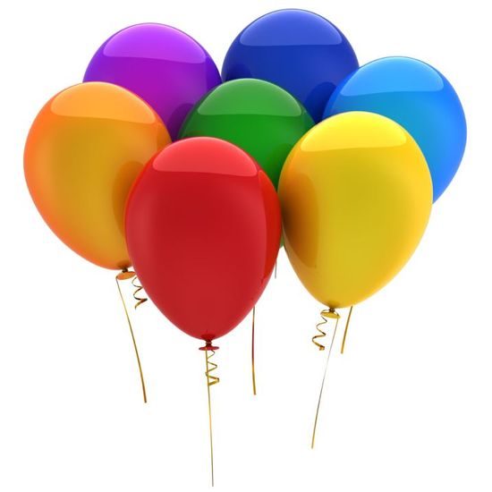 Balloon pcs - mix of colours