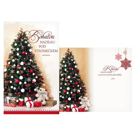 přání Vánoční V24-419 H PRANI_H_460