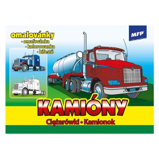 omalovánky Kamióny 5300267