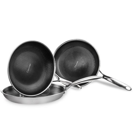 COOKCELL tapadásmentes serpenyő 3 rétegű 26x7 cm