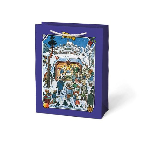 taška vánoční M LADA mix č.1 (190x250x90) 5251262