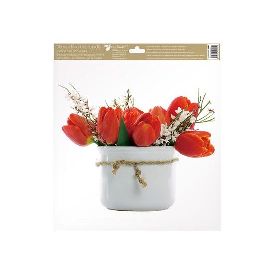 Window Film 6867 Flowers 30x33.5 cm