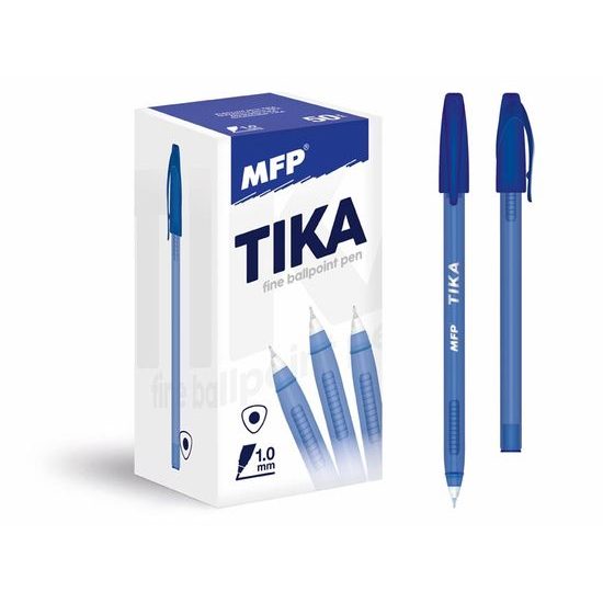 kuličkové pero Tika 107 - modrá 6001154