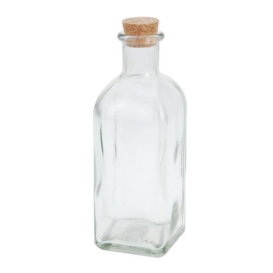 Glass Bottle with Cork Stopper 0.5 L