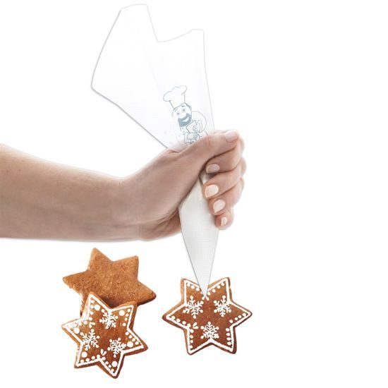 Cukrárenské vrecko plast 20 ks 34,5 cm