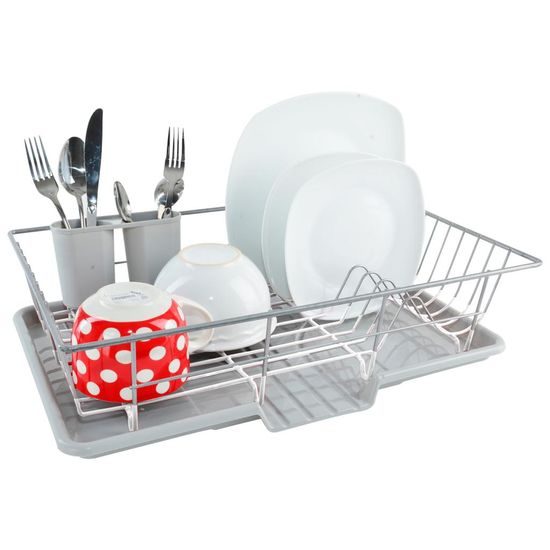 Odkapávač drôt+tác plast 46,5x31 cm