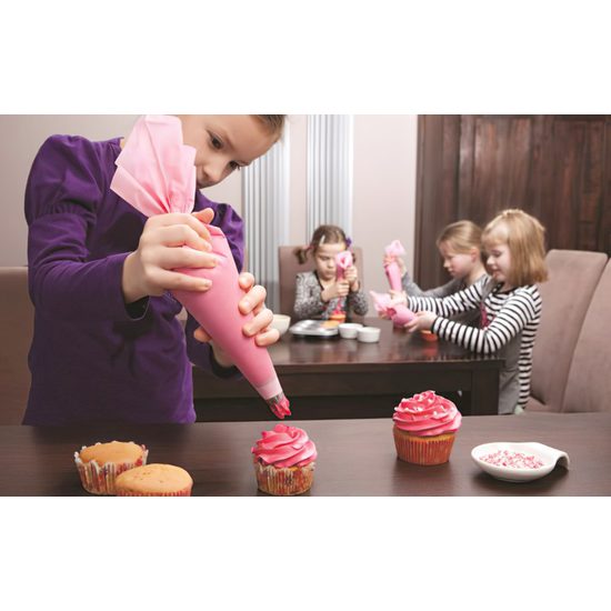 Decorating bag - 10 pcs roll - Kids Pastry Bag 30 x 17 cm