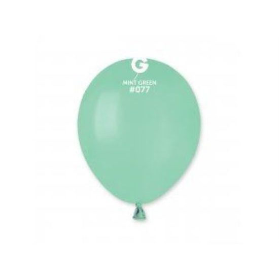 Balónek latexový MINI - 13 cm – Mint zelený 1 KS