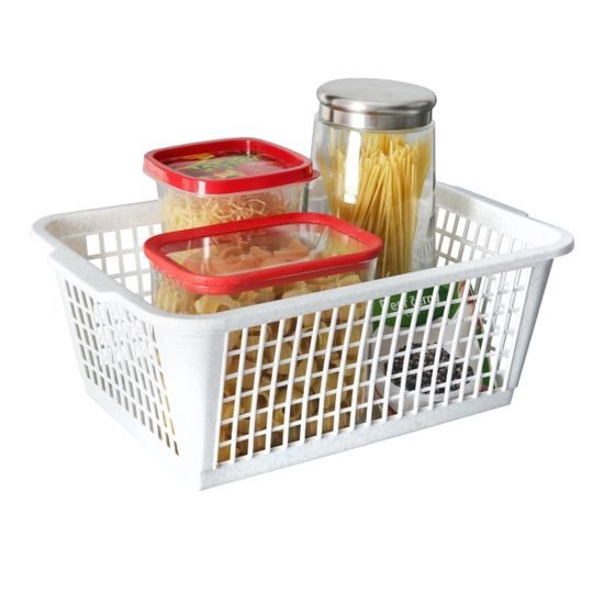 Plastic storage basket 38x26x14,5 cm