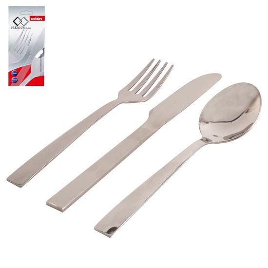 Nerezové príborové súpravy 3ks PLAIN