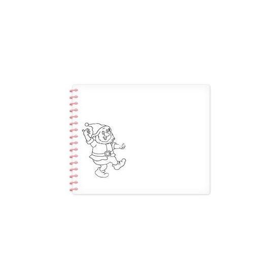 malování vodou 4B - blok 15x19cm se spirálou 4 listy + štětec 5301092