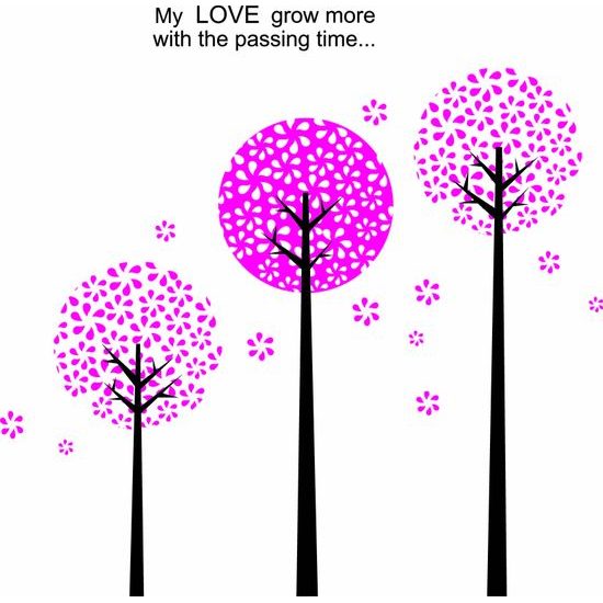 Samolepka na zeď designové pampelišky