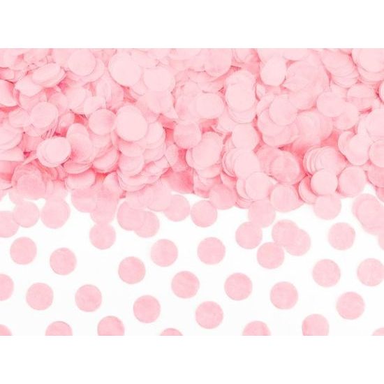 Confetti paper rounds, light pink 15g