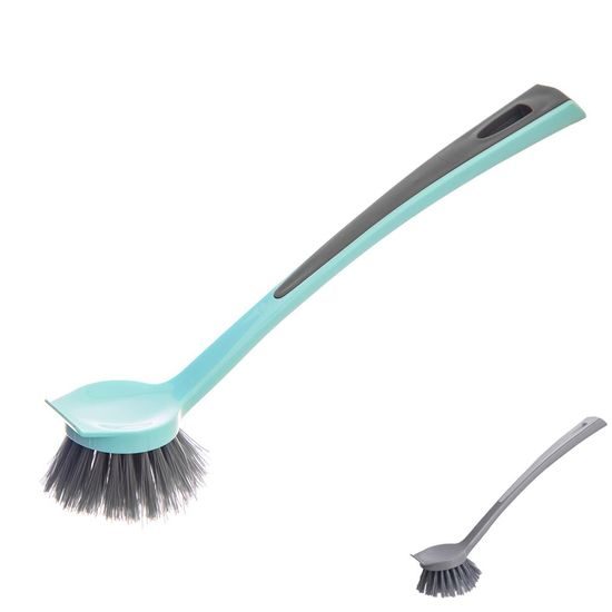 Kruhový plastový kartáč na nádobí