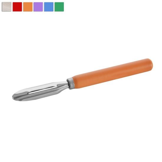 Left-handed potato and vegetable peeler