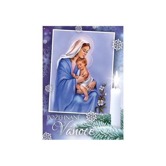 pohlednice vánoční 157 B UV 1240814