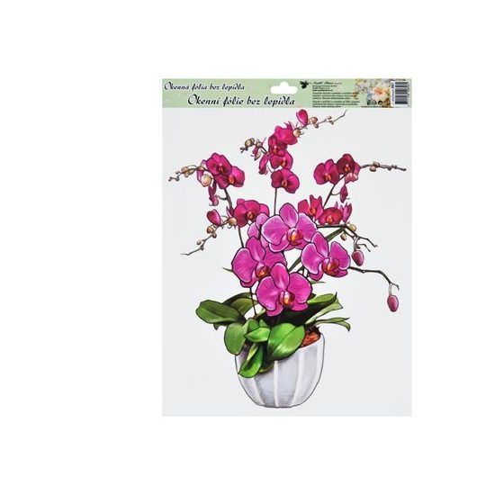 Okenní fólie 887 orchideje 42x30cm