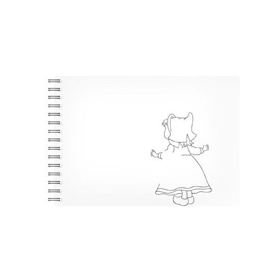 malování vodou 4B - blok 15x19cm se spirálou 4 listy + štětec 5301092