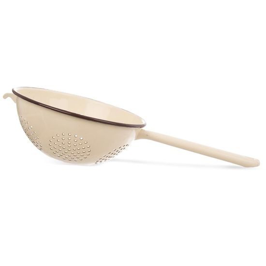 Hálószűrő zománcozott 22 cm BROWN