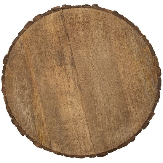 Mango wood serving mat - 39 cm