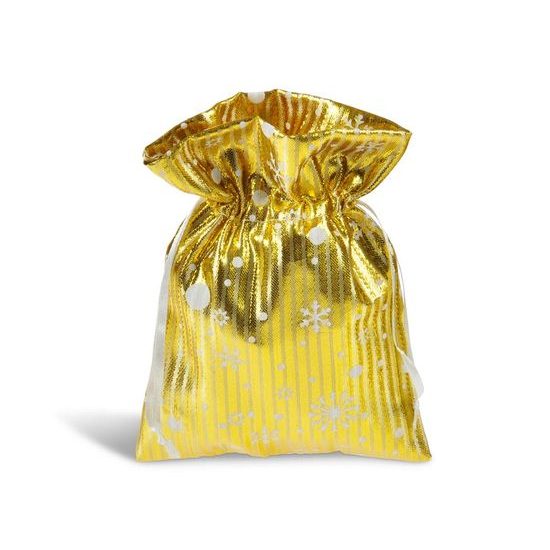 sáček textil vánoční 18x23cm mix 5800724