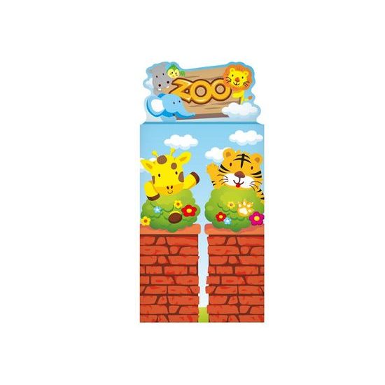 samolepky 3D hrací set mix 1002 1032120