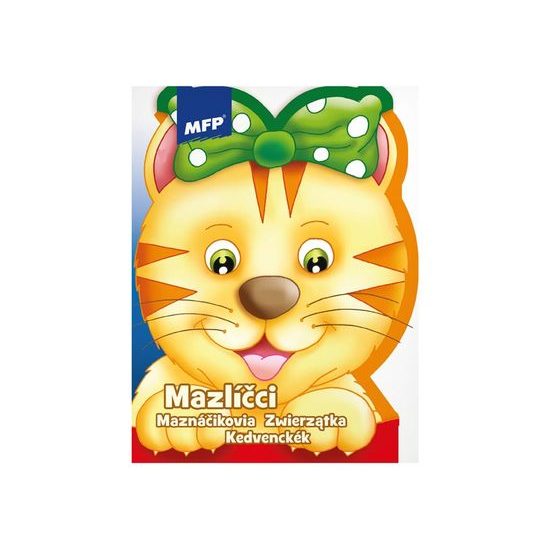 omalovánky A4 výsek Mazlíčci 210x276mm/16 5301141