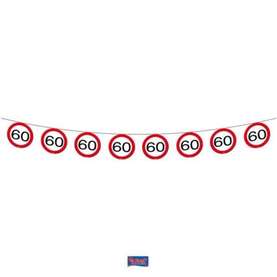 60-as születésnapi zászlófüzér, 12 m