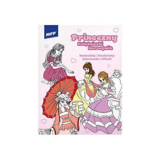 omalovánky A4 Princezny 12 210x276mm/32 5301119