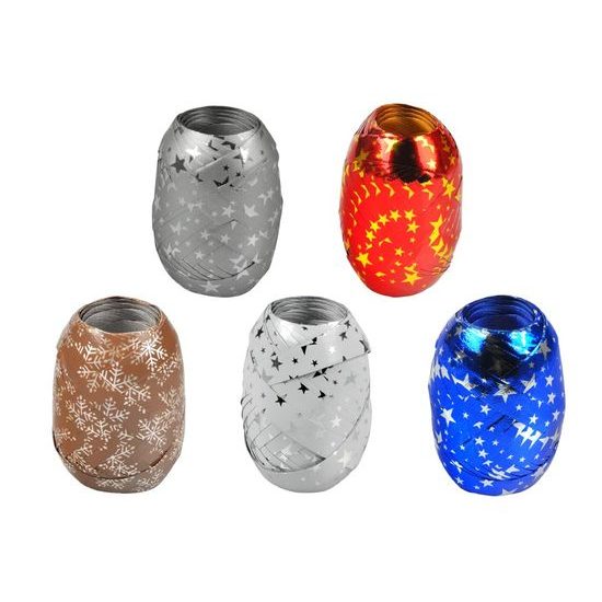 stuha vázací 20mx1cm Jumbo vánoční mix 5660260