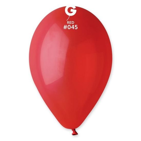 Balloons 100 pcs red 26 cm pastel