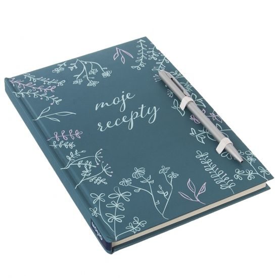 Recipe book with pencil LOUKA