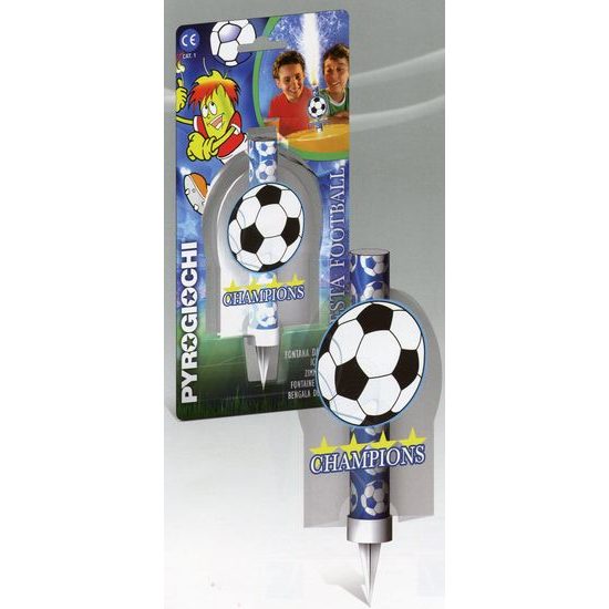 Tortová fontána futbal