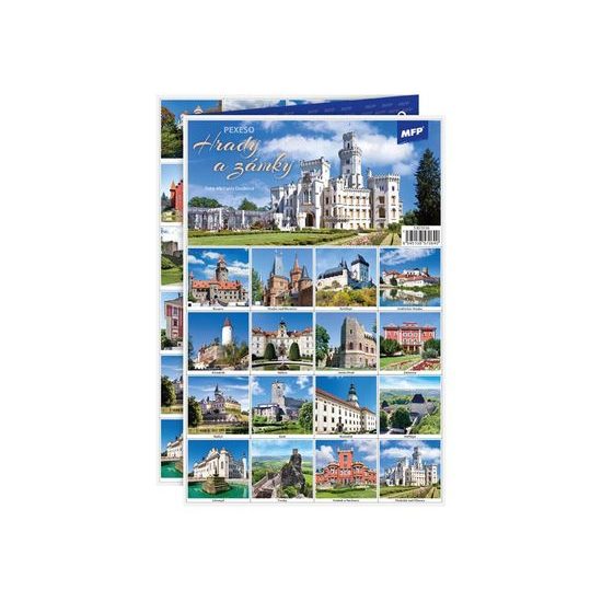 pexeso 3xA4 Hrady a zámky 5301036