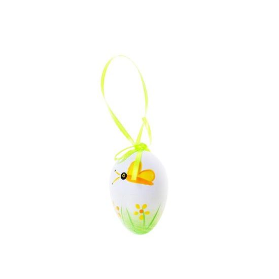 vajíčka plast 6cm/6ks potisk 623 2221430
