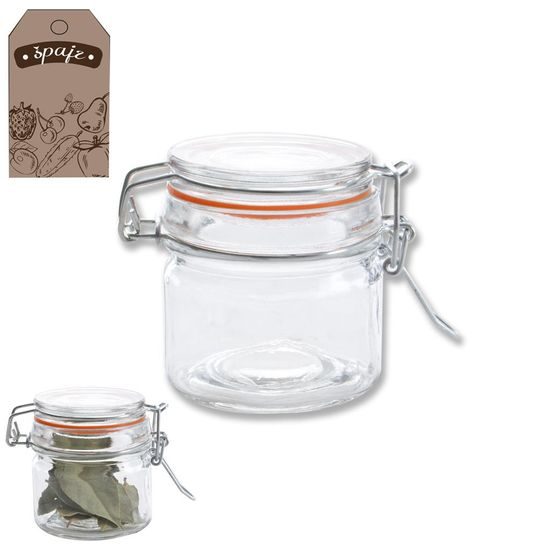 BELA Glass Jar with Patent Closure 0.1 L
