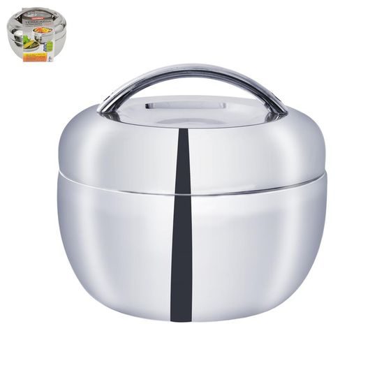 Stainless steel thermobowl 1,3 l Apple